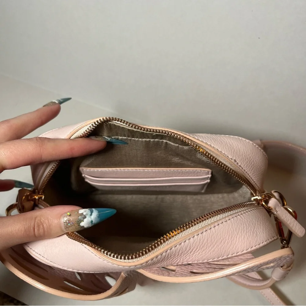 Sophia Webster Butterfly Crossbody Camera Bag Pink - Picture 4 of 5